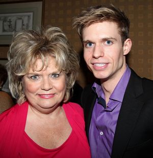 Hunter Ryan Herdlicka with Mother Terri Herdlicka @ BroadwayWorld Hunter Ryan Herdlicka with Mother Terri Herdlicka Photo