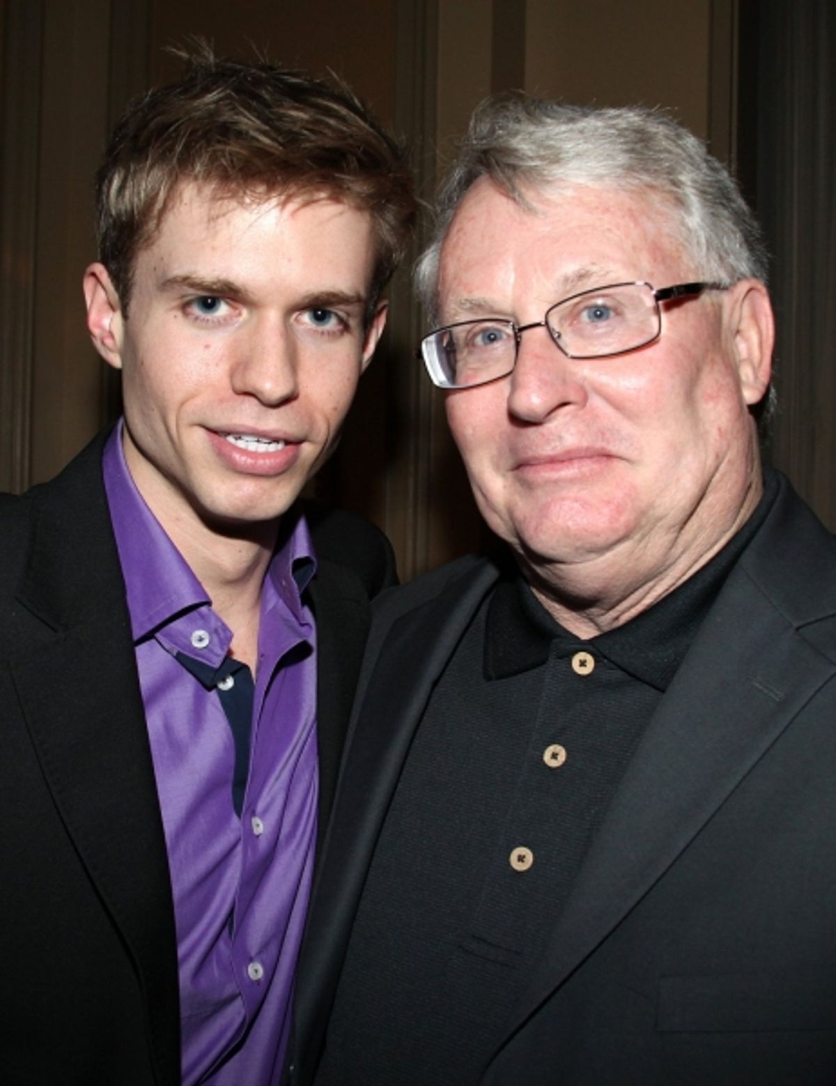 Hunter Ryan Herdlicka and Father Wayne Herdlicka at 