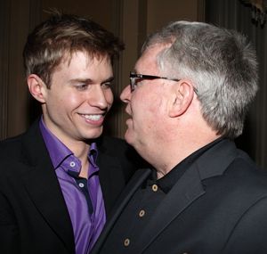Hunter Ryan Herdlicka and Father Wayne Herdlicka @ BroadwayWorld Hunter Ryan Herdlicka and Father Wayne Herdlicka Photo