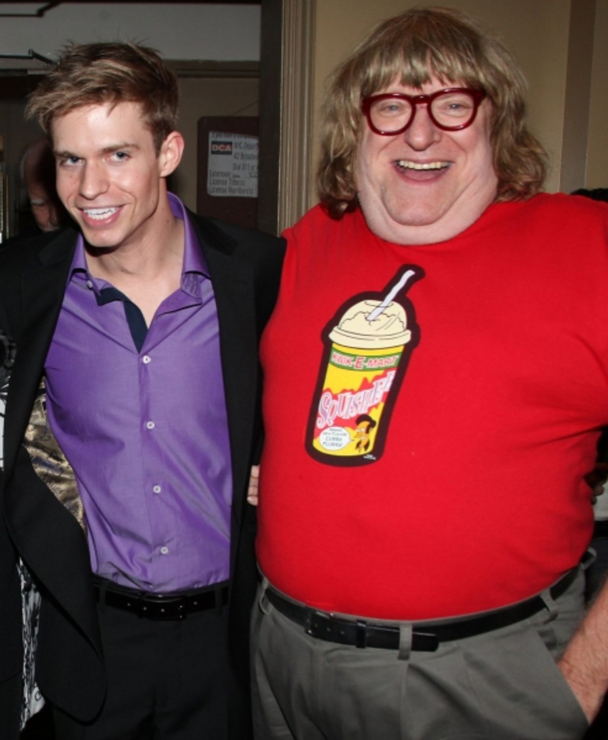 Hunter Ryan Herdlicka and Bruce Vilanch at 