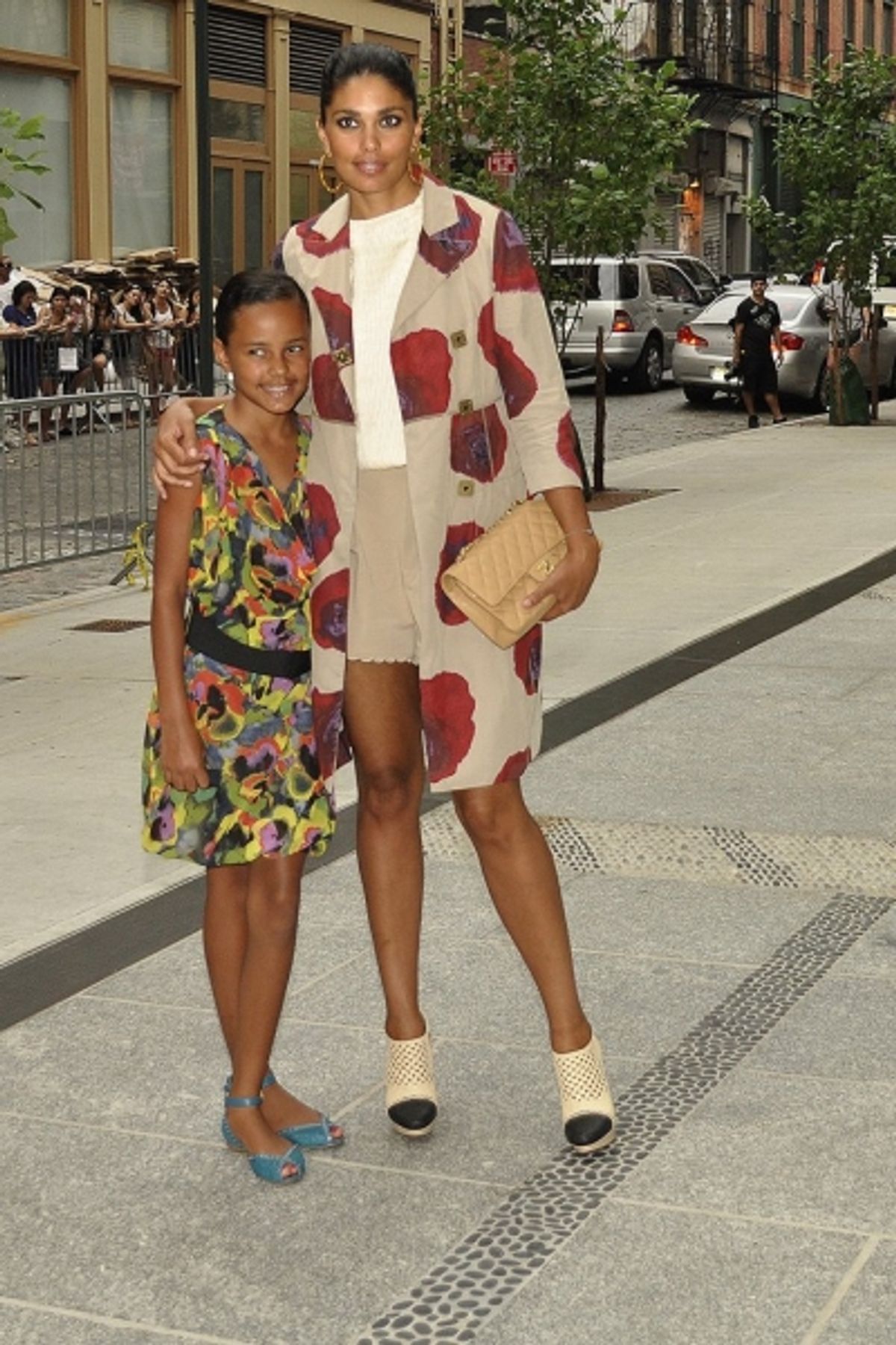 Rachel Roy and Daughter at 