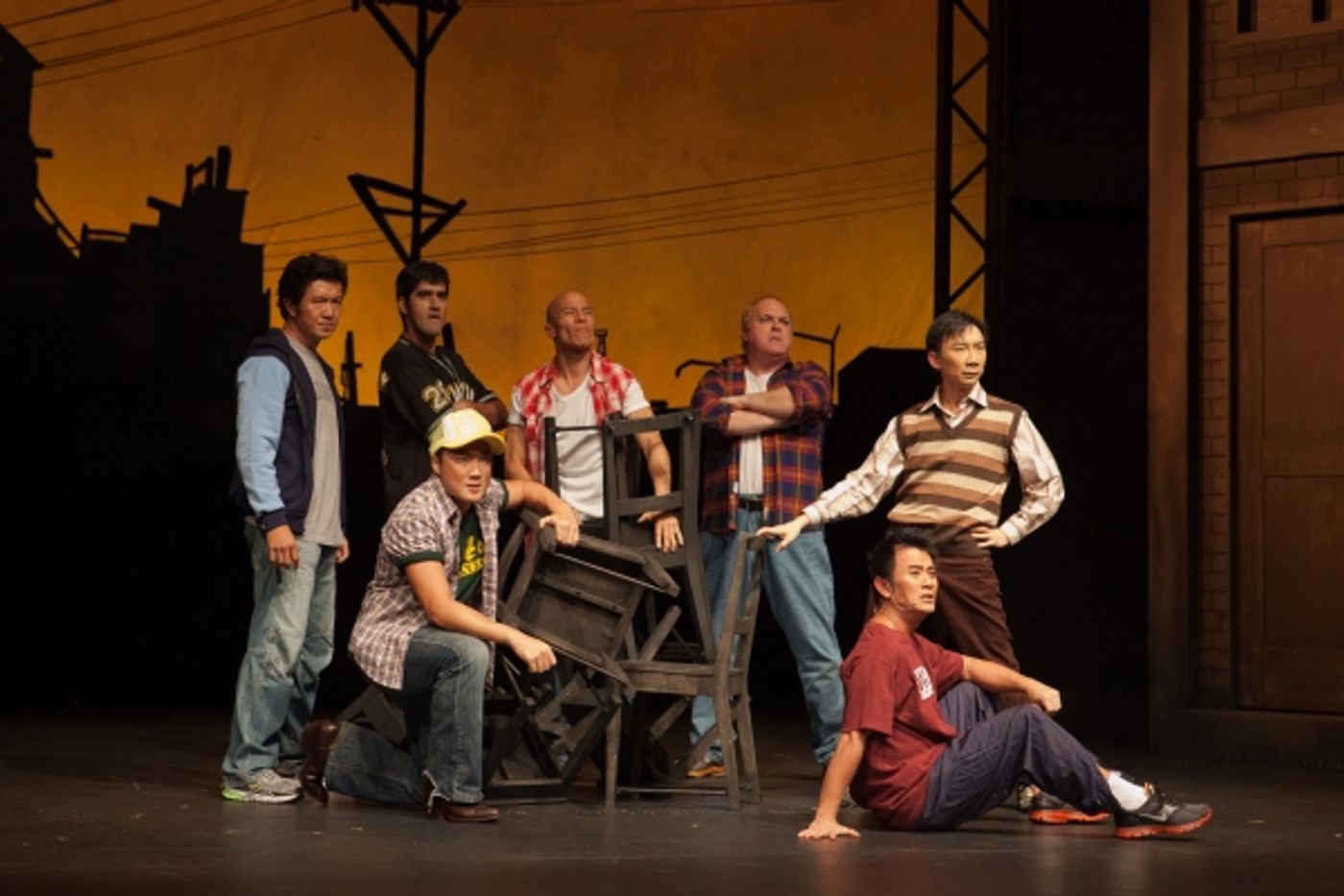 Photo Flash: THE FULL MONTY Singapore  Image