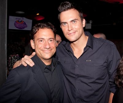 Eugene Pack and Cheyenne Jackson Photo