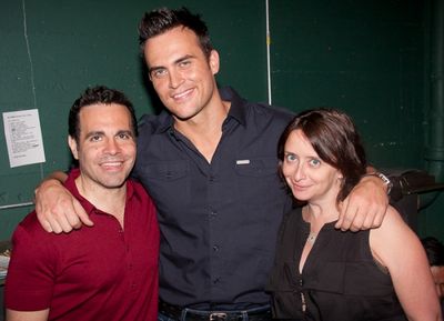 Mario Cantone, Cheyenne Jackson and Rachel Dratch Photo