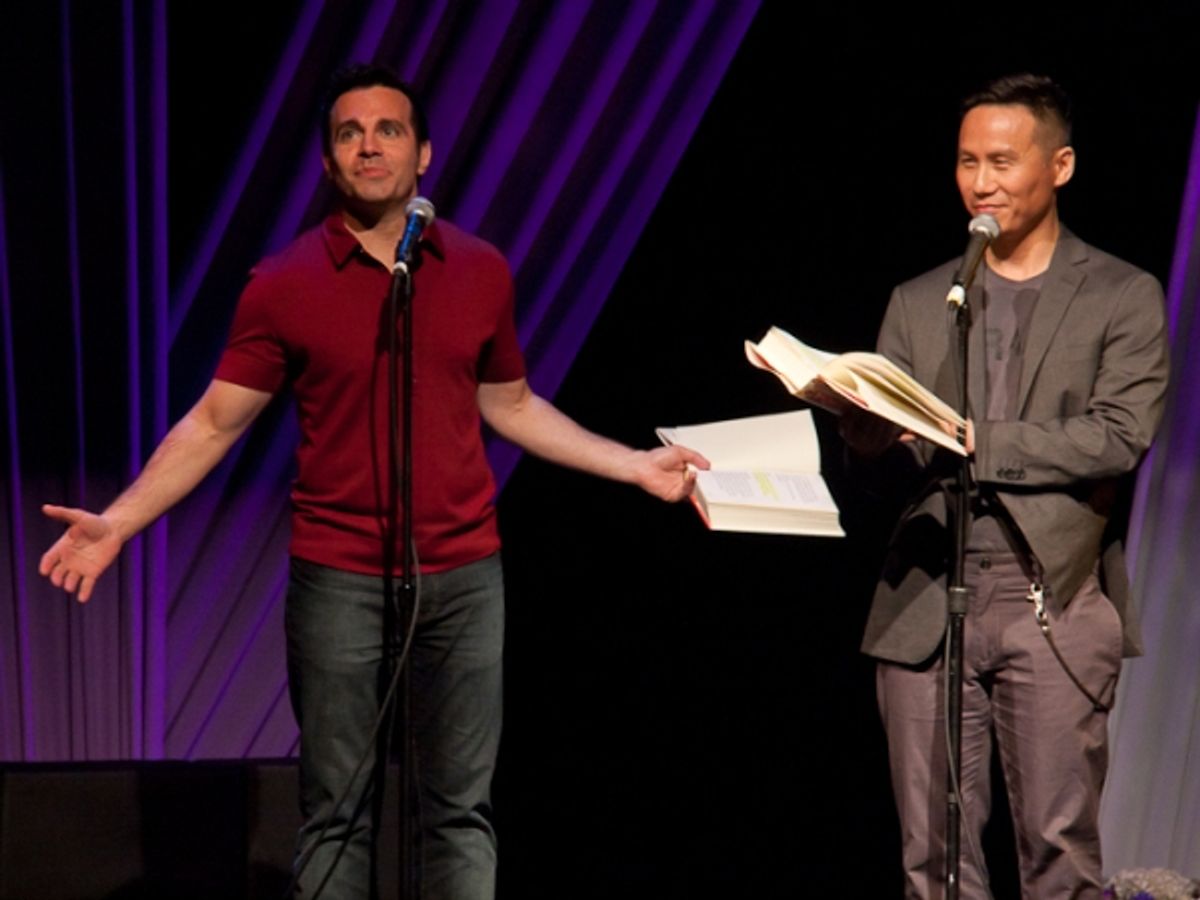 Mario Cantone and B.D. Wong at 