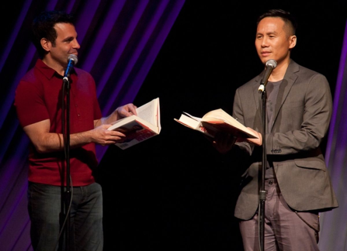 Mario Cantone and B.D. Wong at 