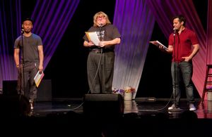 B.D. Wong, Bruce Vilanch and Mario Cantone @ BroadwayWorld B.D. Wong, Bruce Vilanch and Mario Cantone Photo