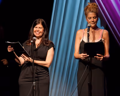 Dayle Reyfel and Kristen Johnston Photo