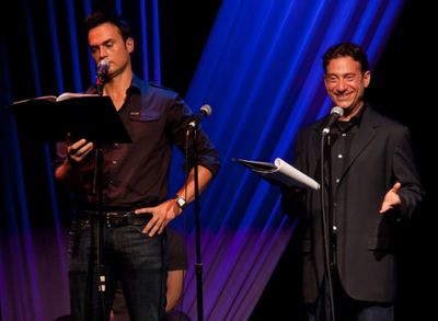 Cheyenne Jackson and Eugene Pack Photo