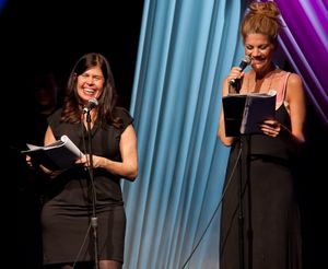 Dayle Reyfel and Kristen Johnston @ BroadwayWorld Dayle Reyfel and Kristen Johnston Photo