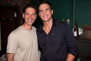Angelo Fraboni and Cheyenne Jackson @ BroadwayWorld Angelo Fraboni and Cheyenne Jackson Photo