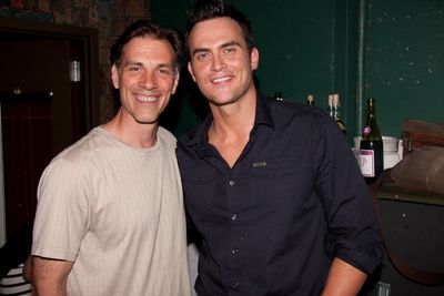 Angelo Fraboni and Cheyenne Jackson Photo