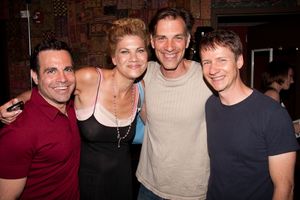 Mario Cantone, Kristen Johnston, Angelo Fraboni and John Cameron Mitchell @ BroadwayWorld Mario Cantone, Kristen Johnston, Angelo Fraboni and John Cameron Mitchell Photo