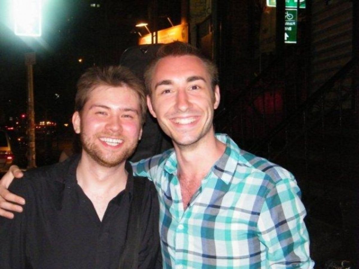 Tom McGrath and Jason Jacoby at 