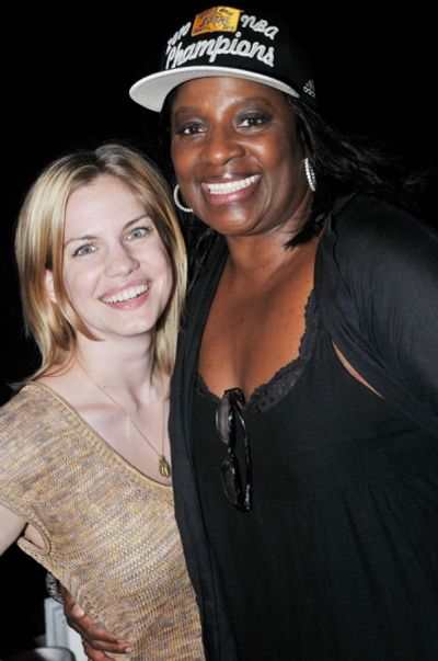 Anna Chlumsky and LaTanya Richardson Jackson Photo
