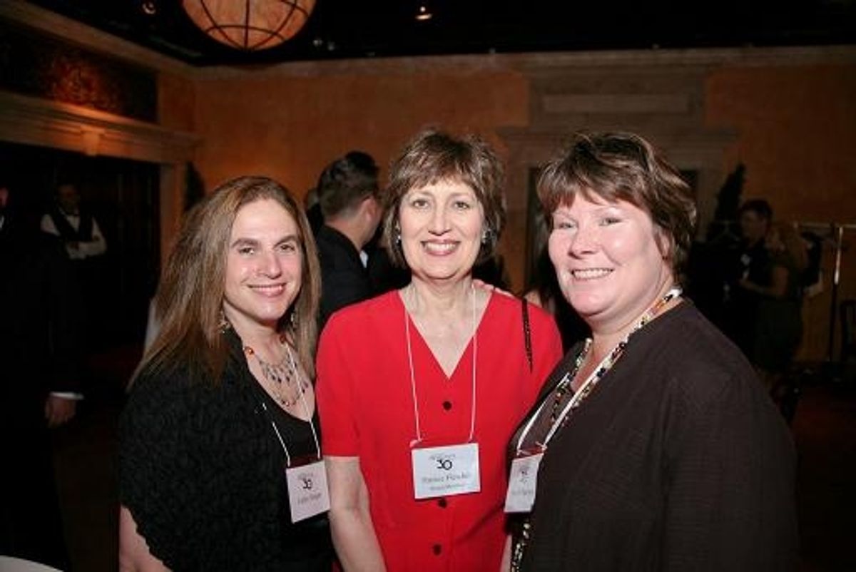 Cathy Singer, Patrice Fletcher and Sharon Pearson at 
