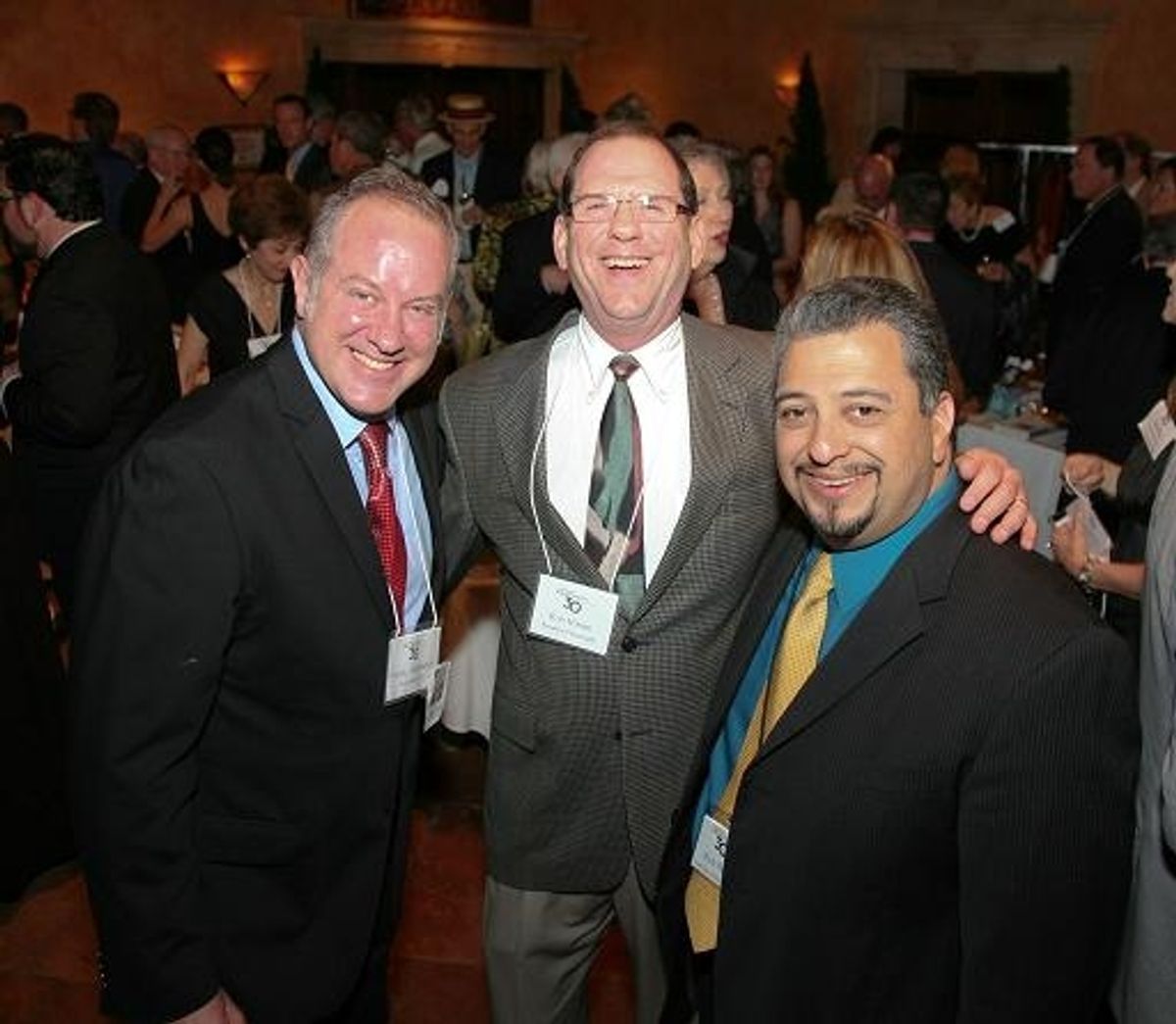Randy Steinmeyer, Ron Hirsen and Richard Perez at 