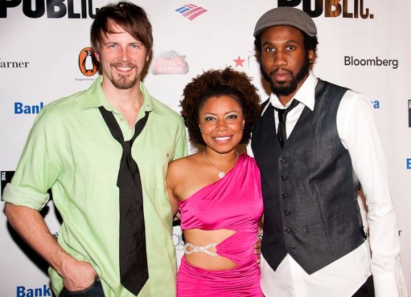 Bill Heck, Shalita Grant and Nyambi Nyambi Photo