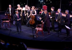 Trudie Styler, Natasha Paremski, Camille Zamora, Nina Kotova, Nathan Gunn, Sting, Joshua Bell, Jeremy Denk, and Mayor Michael Bloomberg @ BroadwayWorld Trudie Styler, Natasha Paremski, Camille Zamora, Nina Kotova, Nathan Gunn, Sting, Jos Photo