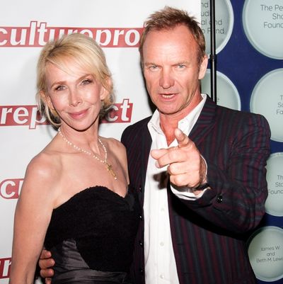 Trudie Styler and Sting Photo