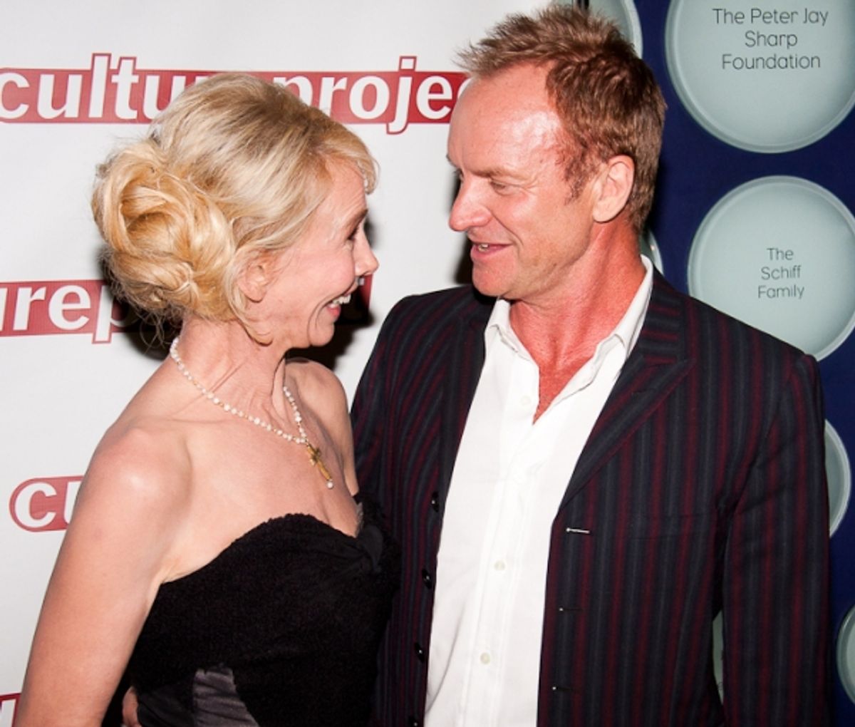 Trudie Styler and Sting at 