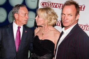 Mayor Michael Bloomberg, Trudie Styler, and Sting @ BroadwayWorld Mayor Michael Bloomberg, Trudie Styler, and Sting Photo