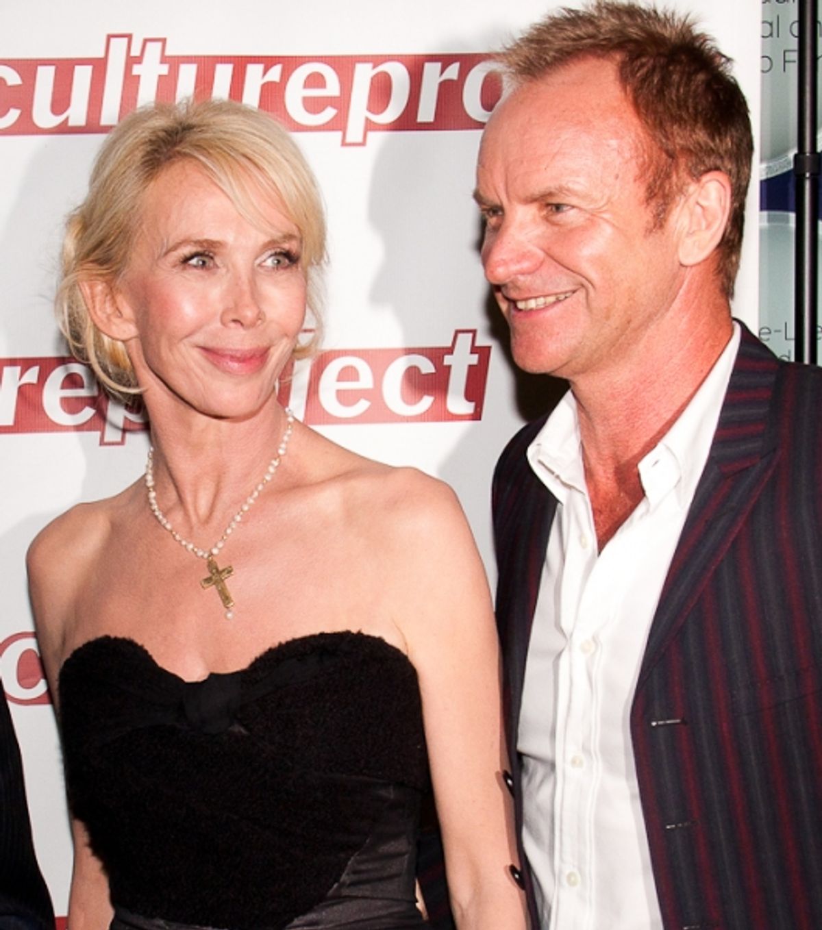 Trudie Styler and Sting at 