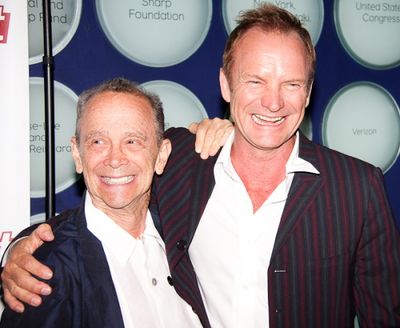 Joel Gray and Sting Photo