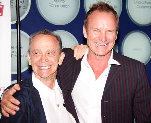 Joel Gray and Sting Photo