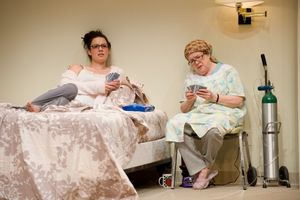 Kate Arrington with Marylouise Burke @ BroadwayWorld Kate Arrington with Marylouise Burke Photo