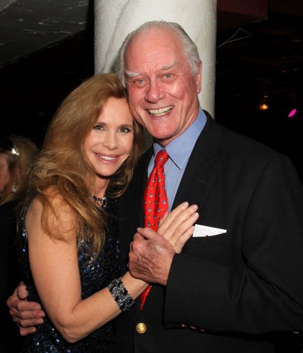 Mary Crosby and Larry Hagman Photo