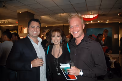 Jackie Collins with VIP Guests Photo