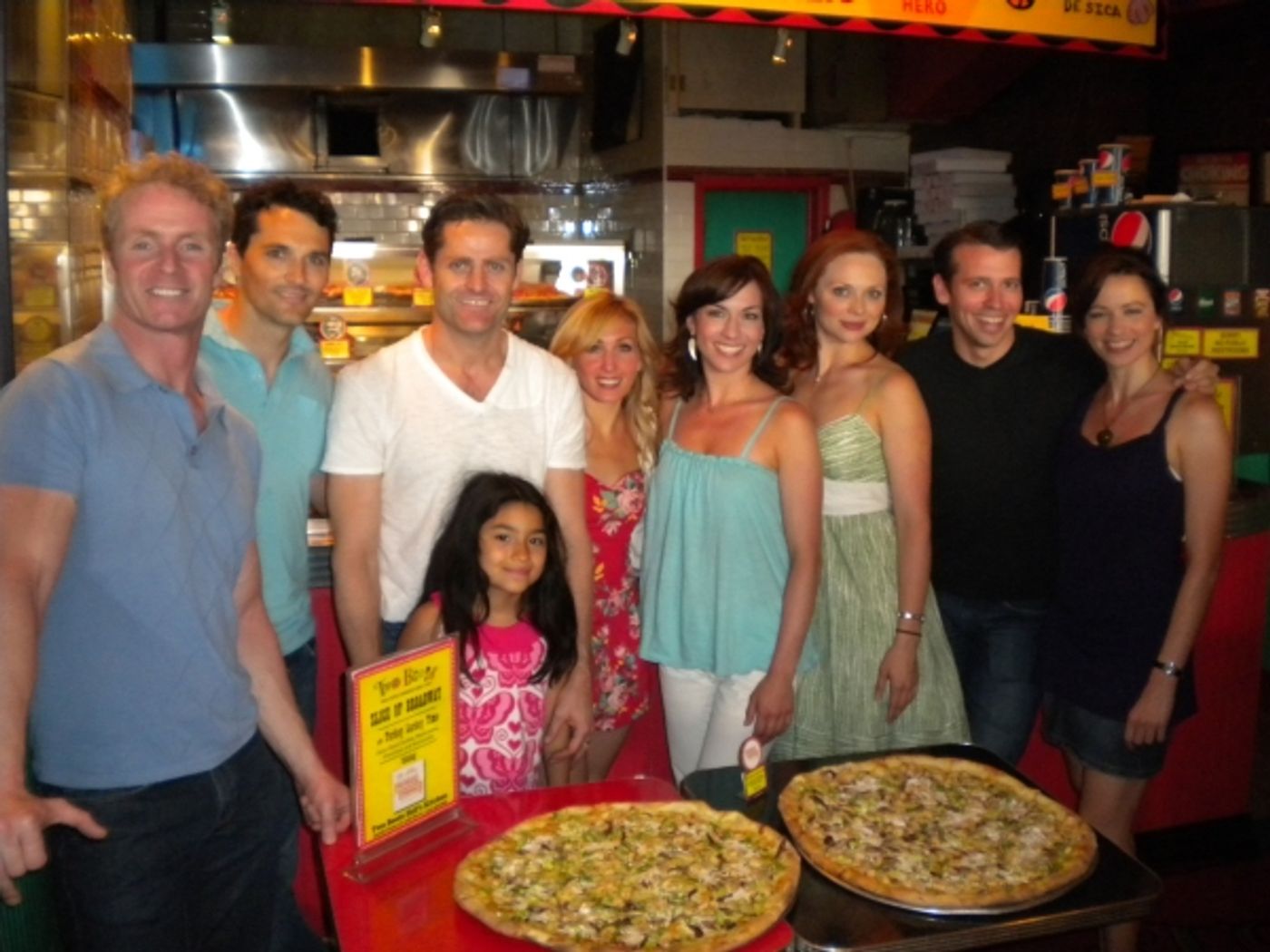 Photo Flash: Two Boots Celebrates PROMISES, PROMISES With A Slice Of Broadway  Image