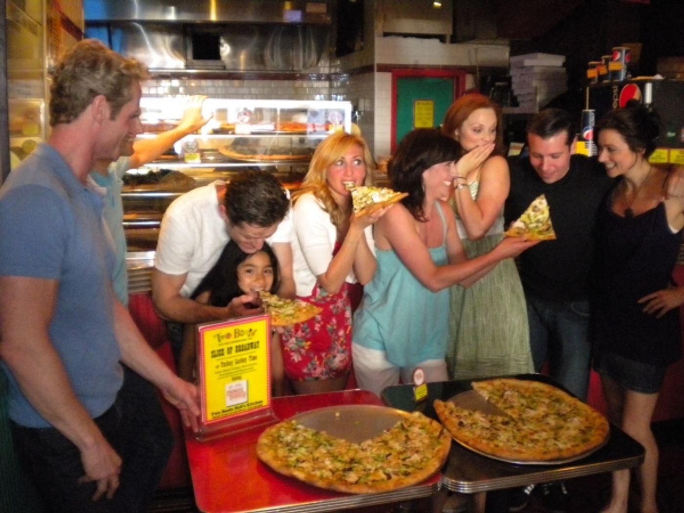 Photo Flash: Two Boots Celebrates PROMISES, PROMISES With A Slice Of Broadway  Image