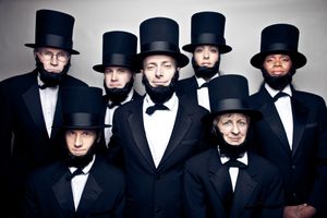 Robert Hogan, Ben Roberts, Ted Koch, Arnie Burton, Lisa Birnbaum, Pippa Pearthree, St Photo