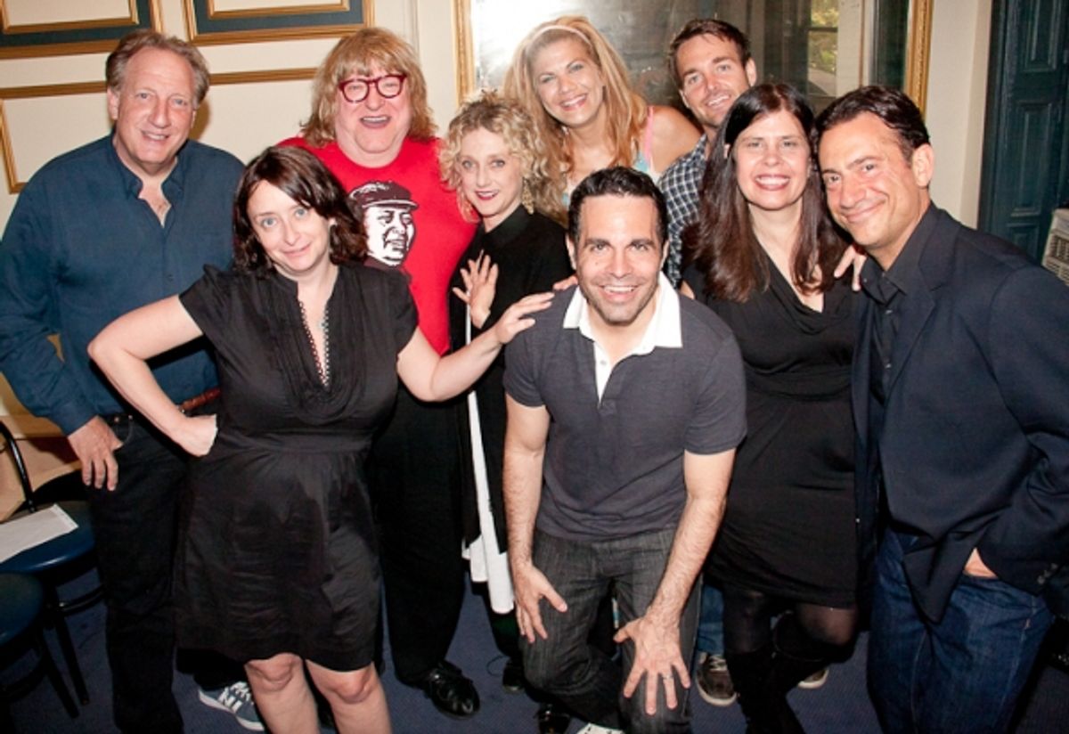 Alan Zweibel, Rachel Dratch, Bruce Vilanch, Carol Kane, Mario Cantone, Kristen Johnston, Will Forte, Dayle Reyfel and Eugene Pack at 