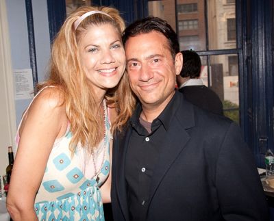 Kristen Johnston and Eugene Pack Photo
