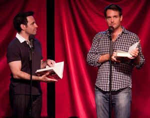 Mario Cantone and Will Forte @ BroadwayWorld Mario Cantone and Will Forte Photo