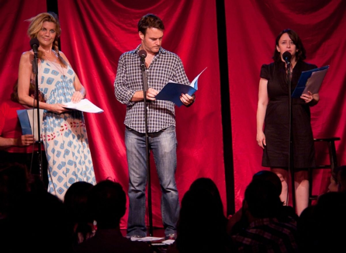 Kristen Johnston, Will Forte and Rachel Dratch at 