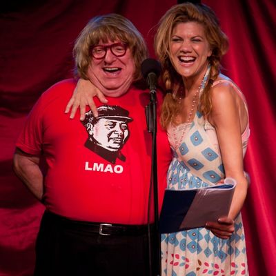 Bruce Vilanch and Kristen Johnston Photo