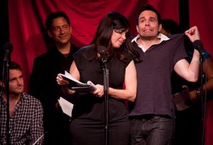 Will Forte, Eugene Pack, Dayle Reyfel and Mario Cantone @ BroadwayWorld Will Forte, Eugene Pack, Dayle Reyfel and Mario Cantone Photo
