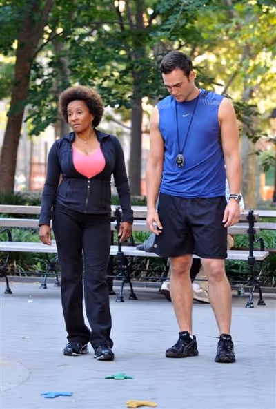 Wanda Sykes and Cheyenne Jackson Photo