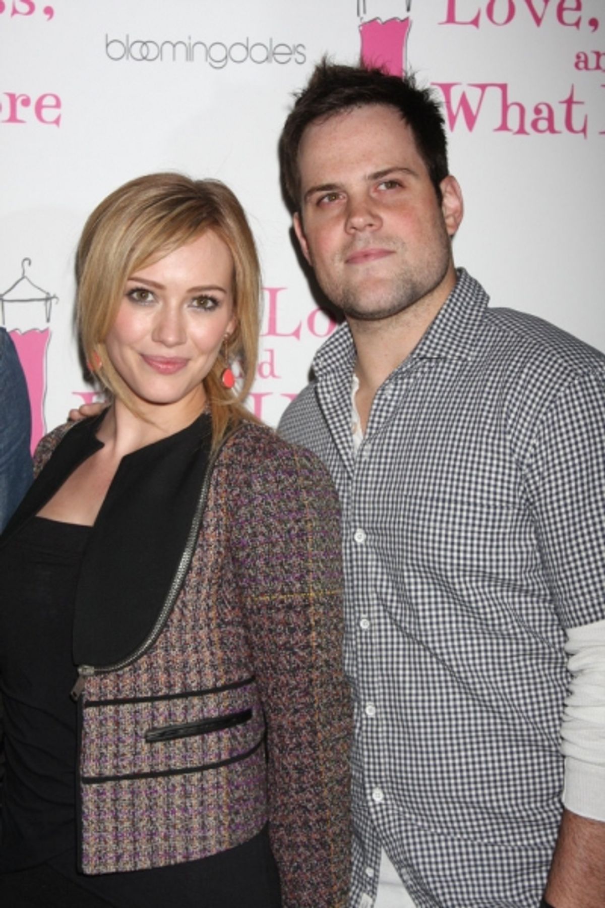 Hilary Duff and Mike Comrie at 