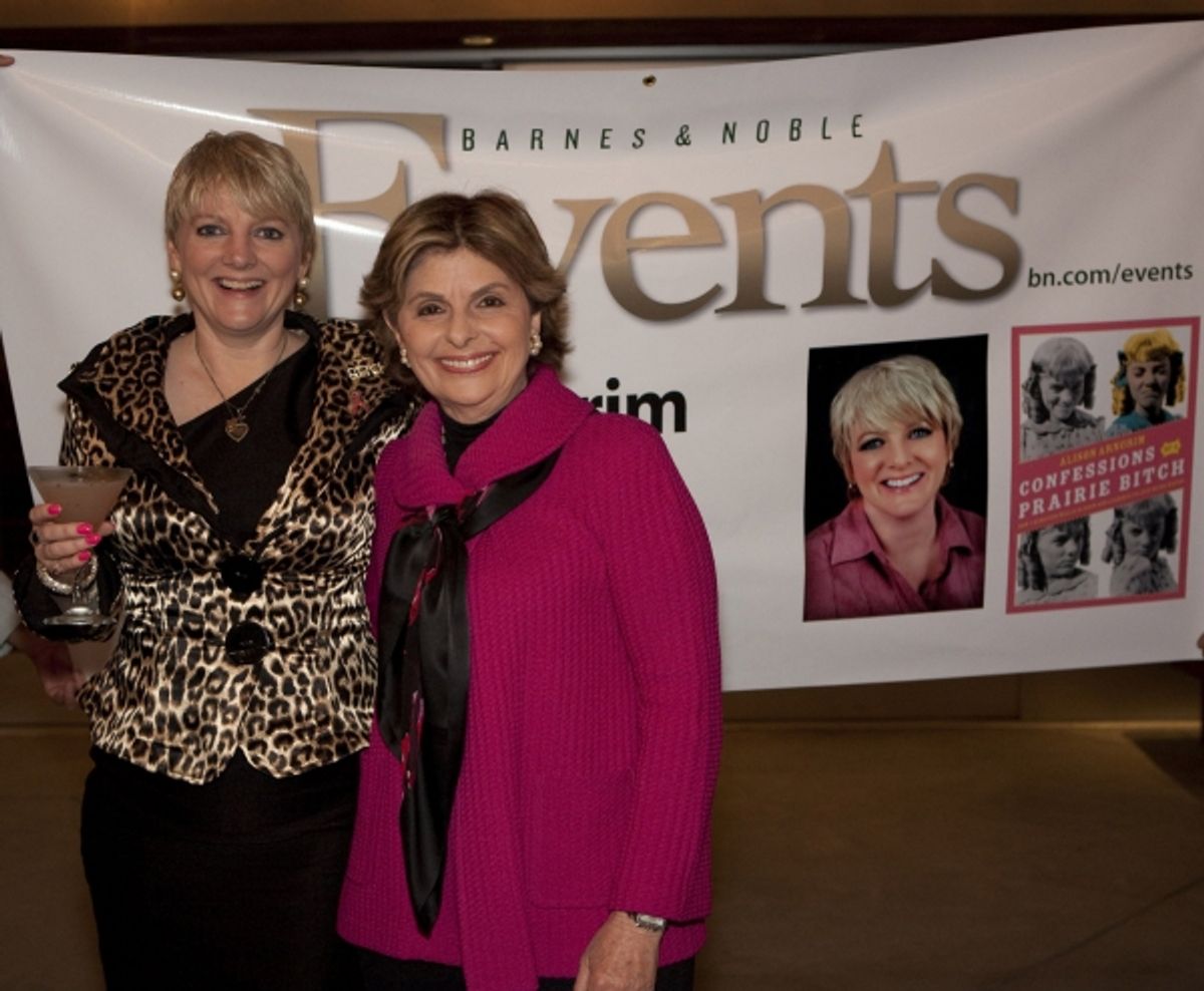  Alison Arngrim and Gloria Allred at 