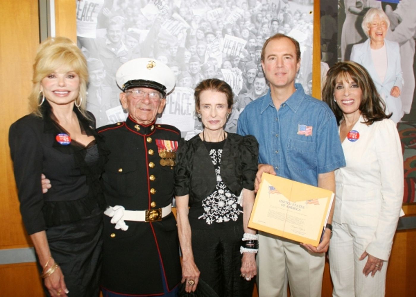 Photo Flash: WWII Veterans Enjoy SOUTH PACIFIC as Guests of Times Square Nurse  Image