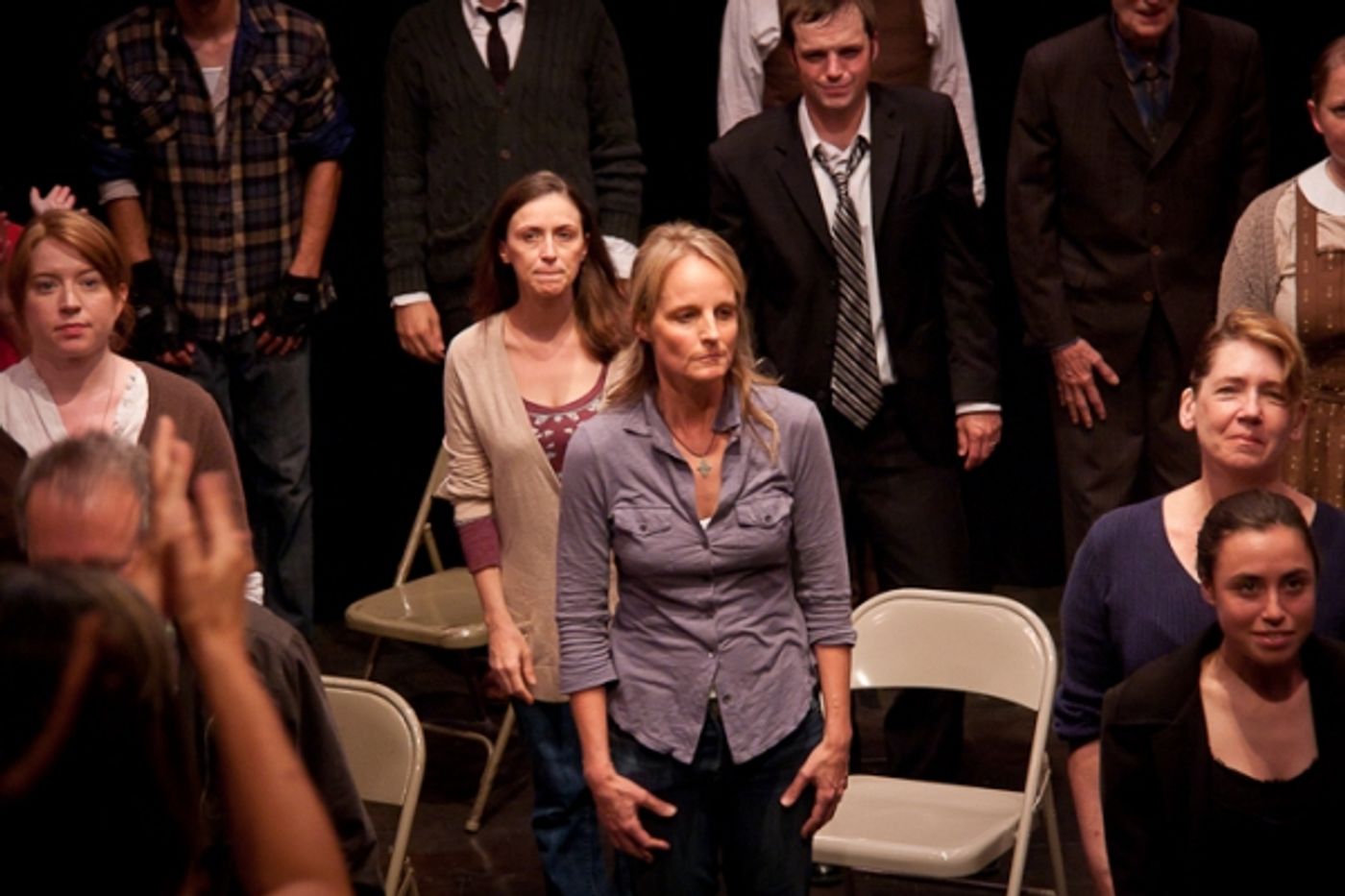 Photo Coverage: Helen Hunt Premieres in OUR TOWN  Image
