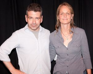 David Cromer and Helen Hunt Photo