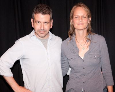 David Cromer and Helen Hunt Photo
