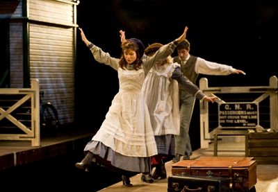 Sarah Quintrell , Louisa Clein and Nicholas Bishop Photo