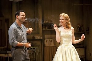 Gretchen Egolf (Blanche DuBois) and Brian Keane Photo